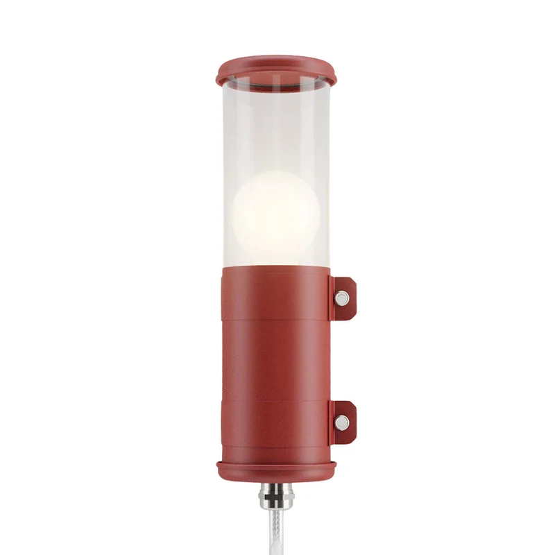 BENDZ - Applique murale étanche IP68 en acier et laiton, style industriel