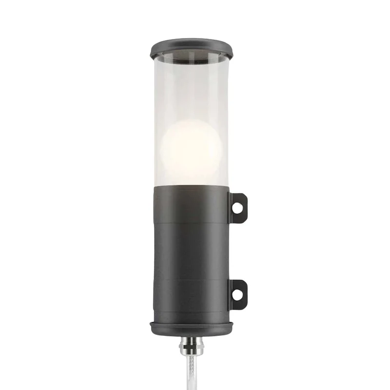 BENDZ - Applique murale étanche IP68 en acier et laiton, style industriel