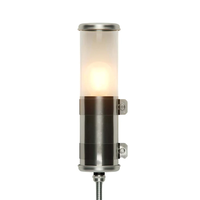 BENDZ - Applique murale étanche IP68 en acier et laiton, style industriel