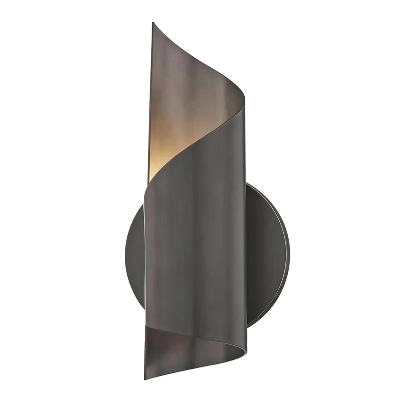 EVIE - Applique murale en verre et métal, style contemporain