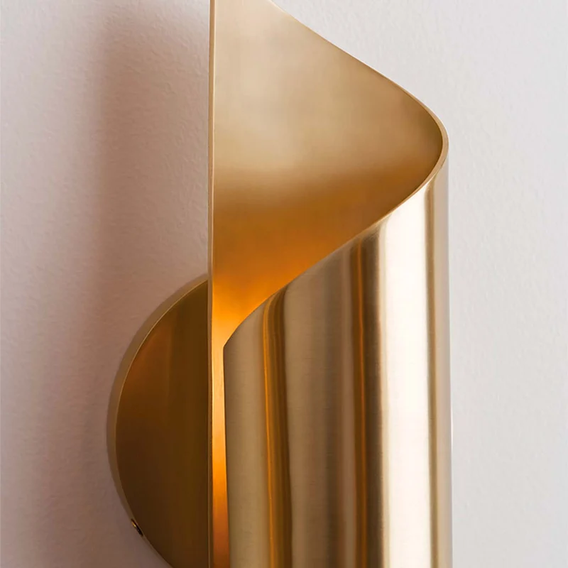 EVIE - Applique murale en verre et métal, style contemporain