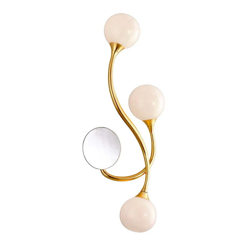 SIGNATURE - Applique murale en acier, style vintage, H 76 cm