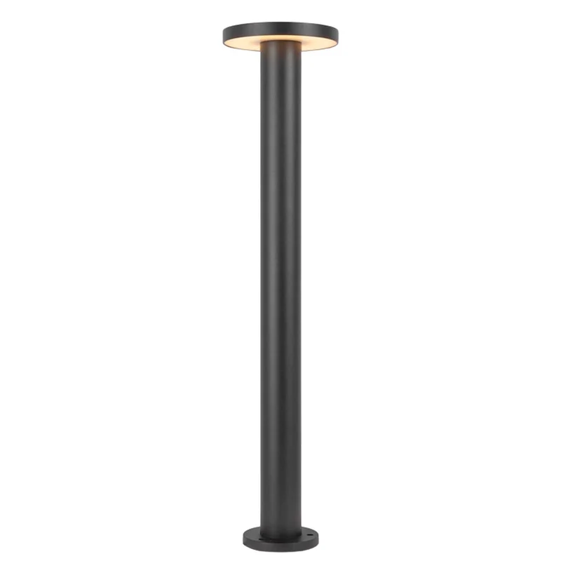 Wald - Borne LED en forme de champignon en acier, style contemporain