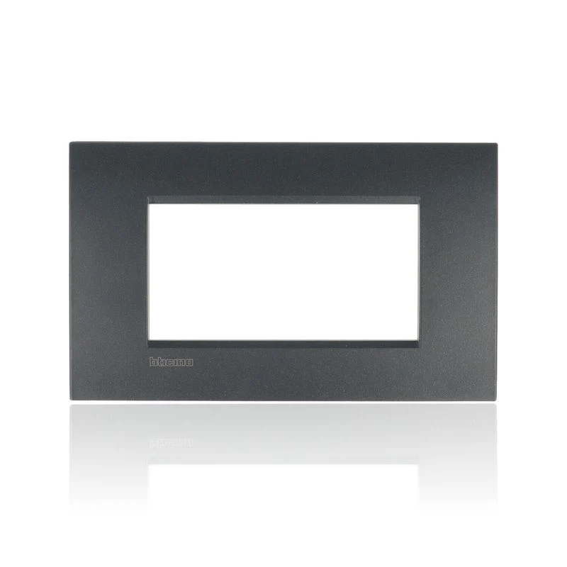 BTICINO LNC4804AR - Bticino LL - Placca 4P Antracite