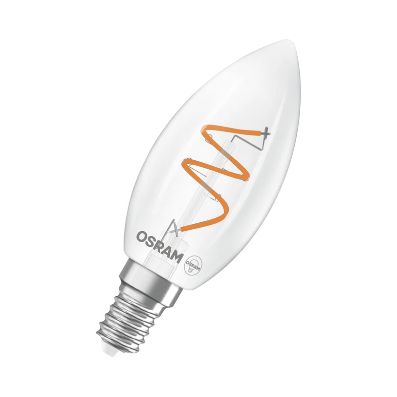 OSRAM Vintage 1906 Classica Lampadina LED Chiara, 3.1W, 300lm, E14, Bianco Caldo