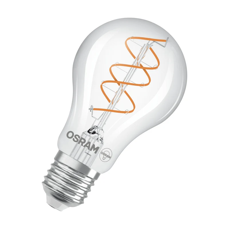 OSRAM Vintage 1906 Classica Lampadina LED Chiara, 8W, 806lm, E27, Comfort bianco caldo