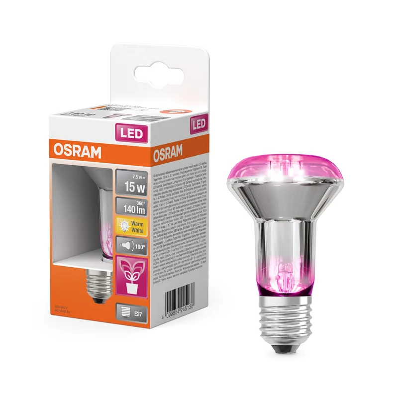 Lampada da pianta OSRAM LED Star con filamento, 7,5W, 140lm, E27