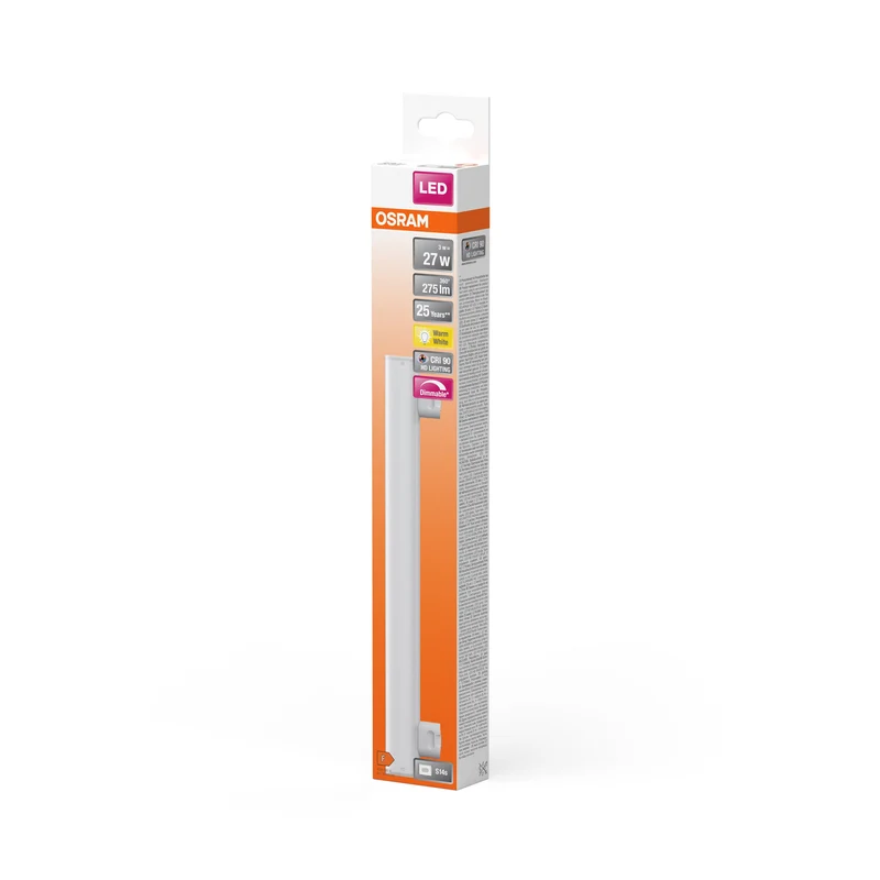 OSRAM LEDinestra lampada LED 30cm, 3W, 275lm, satinato, S14s, bianco caldo
