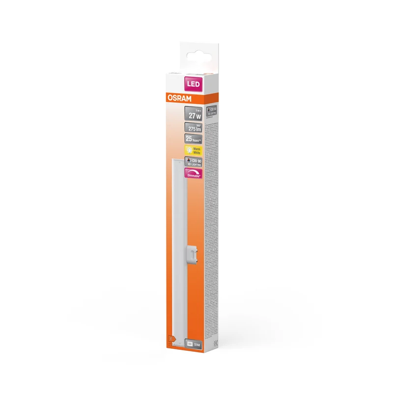 OSRAM LEDinestra lampada LED 30cm, 3W, 275lm, satinato, S14d, bianco caldo