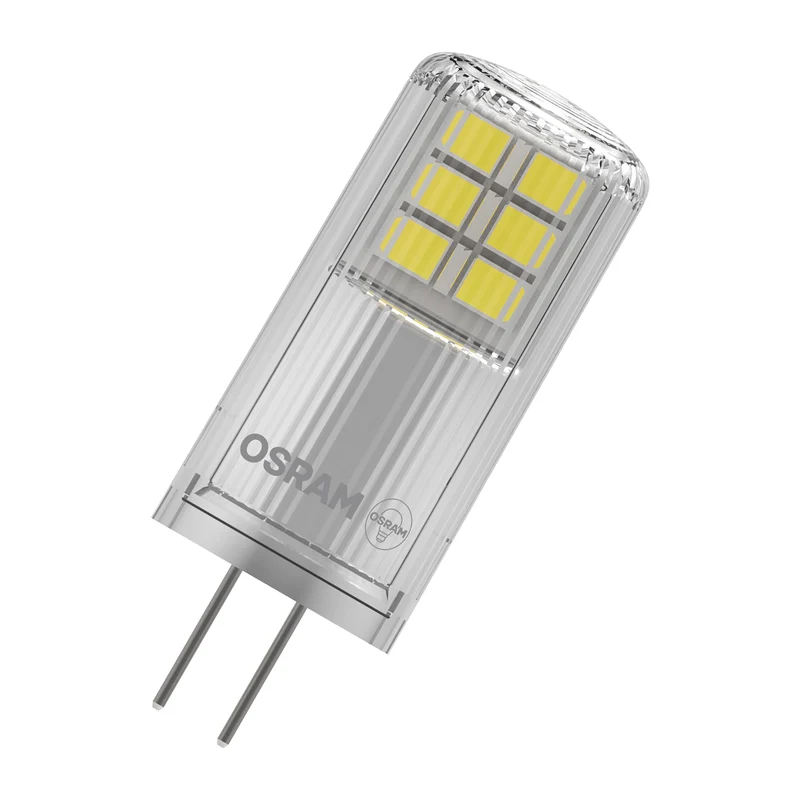 OSRAM lampadina LED a spillo PIN 20, 320°, DIM, 2W, 840, chiaro, G4, bianco freddo