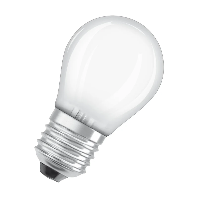 OSRAM LED Star Classic Lampada, Miniball, 5.5W, Opalina, E27, Bianco freddo