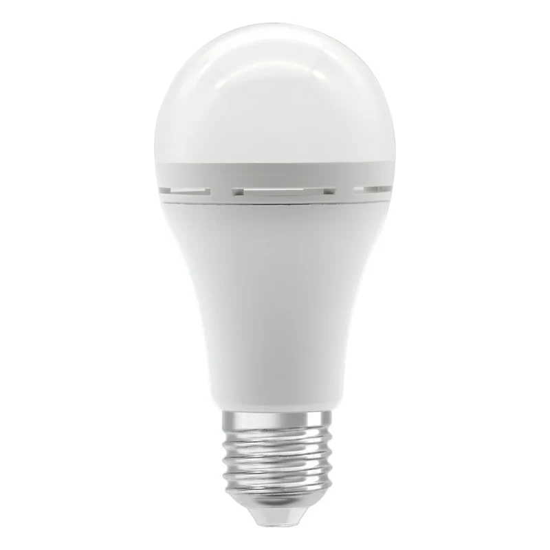 OSRAM LED Classic A 60 Lampada da campeggio / Luce di emergenza con batteria ricaricabile integrata (ex 60W) 8W Bianco caldo E27
