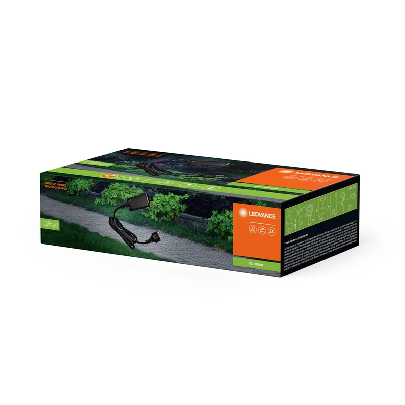 LEDVANCE ENDURA IBRIDO TRASFORMATORE / Adattatore 12V, nero