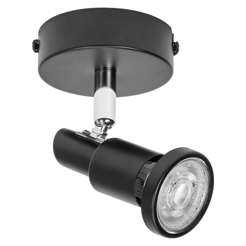LEDVANCE FARETTO LED GU10 Lampada da soffitto 1 x 3,4W, 230lm, nero