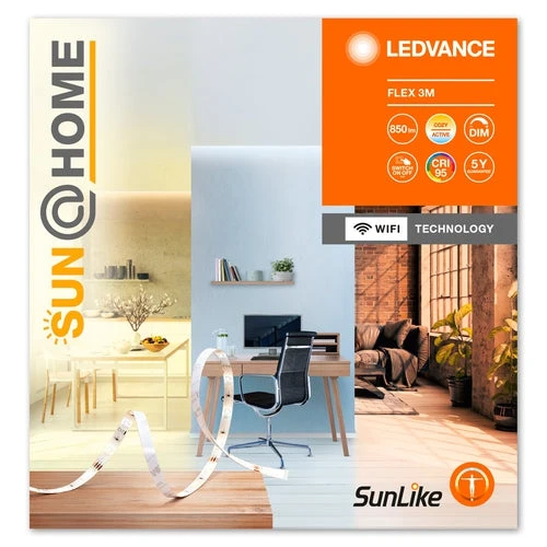 LEDVANCE Wifi SUN@HOME FLEX Striscia luminosa Moodlight 3m 13,5W / 2200-5000K