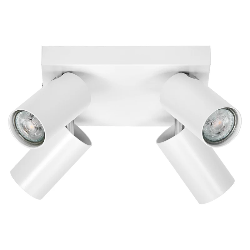 LEDVANCE FARETTO LED OTTAGONALE PL Lampada da soffitto 4 x 3,4W, GU10, 920lm, bianco