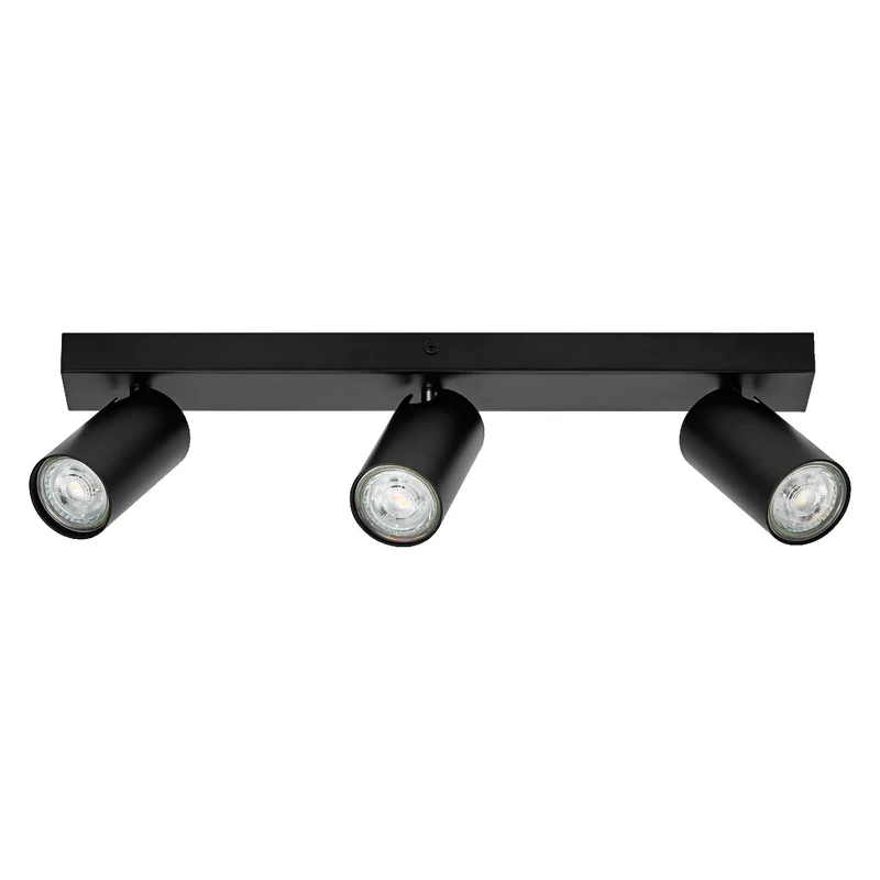 LEDVANCE FARETTO LED OTTAGONALE Plafoniera 3 x 3,4W, GU10, 690lm, nero