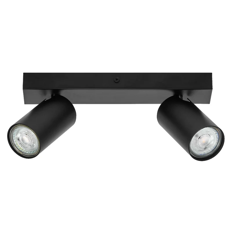 LEDVANCE FARETTO LED OTTAGONALE Plafoniera 2 x 3,4W, GU10, 460lm, nero