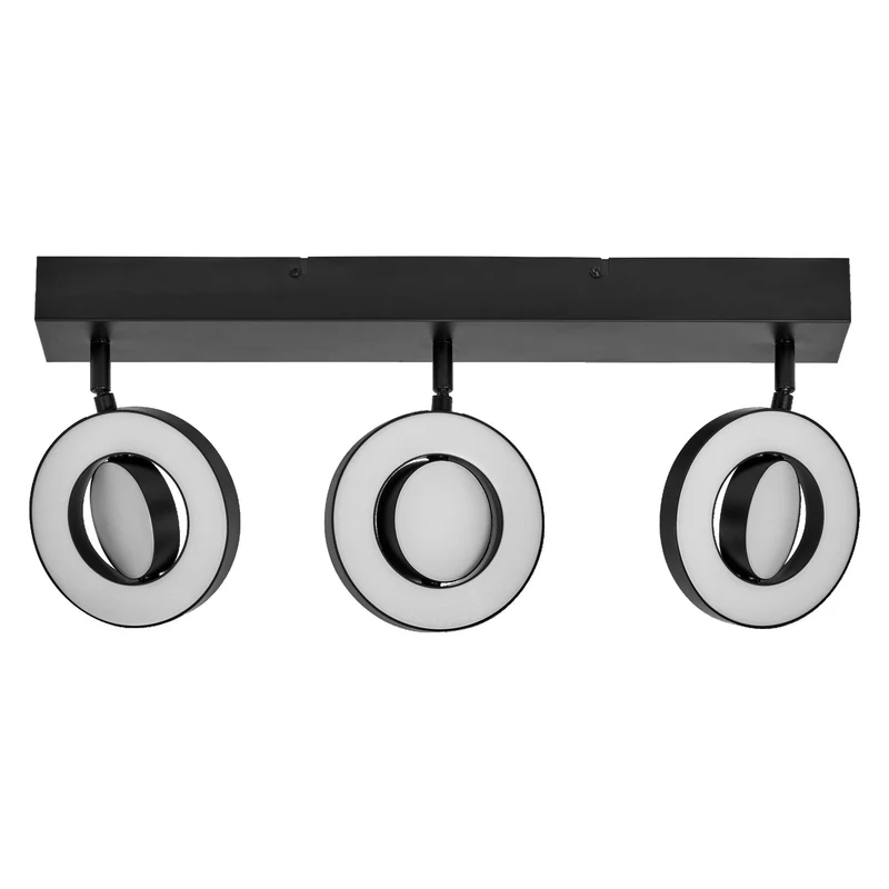 LEDVANCE DECOR SPOT SATURN lampada da soffitto, 29W, 690lm, nero