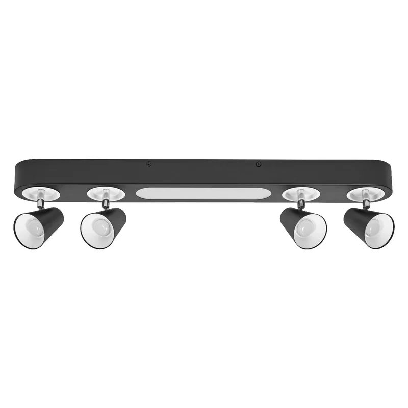 LEDVANCE DECOR SPOT NEPTUNE lampada da soffitto, 27W, 1.280lm, nero