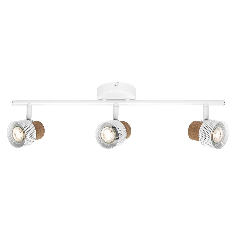 LEDVANCE DECOR SPOT CORK lampada da soffitto, 3 x 3,4W, 690lm, bianco