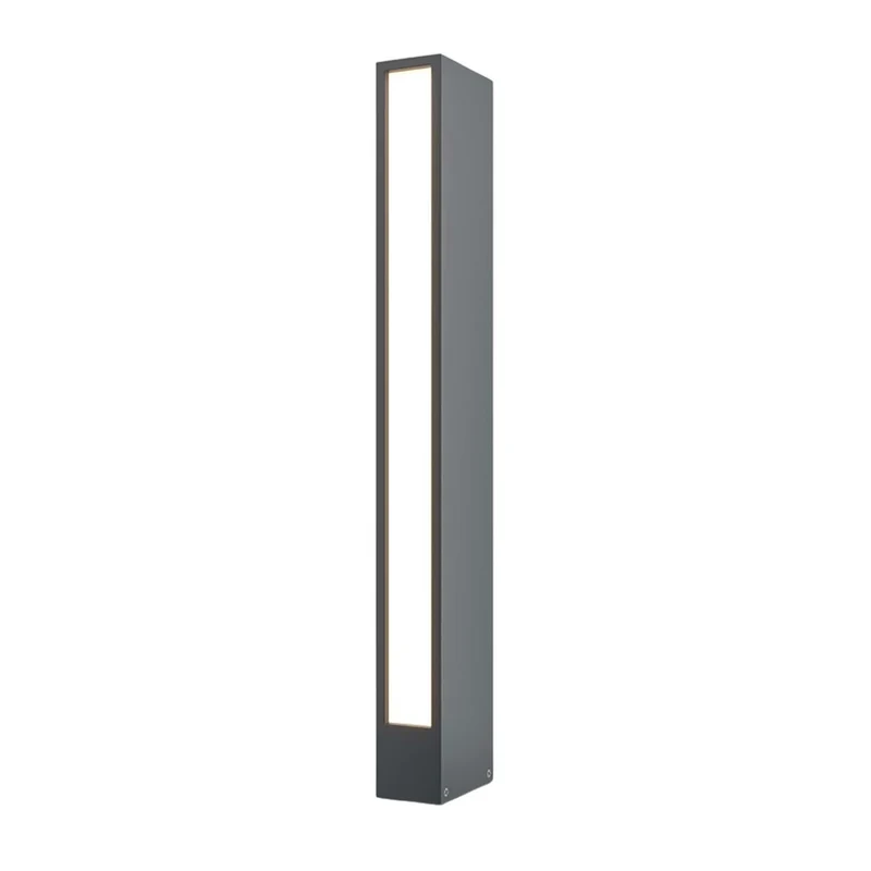 Hof - Lampe d’extérieur architecturale en acier, style contemporain