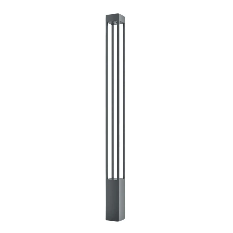 Elbe - Lampadaire LED architectural en acier, style contemporain