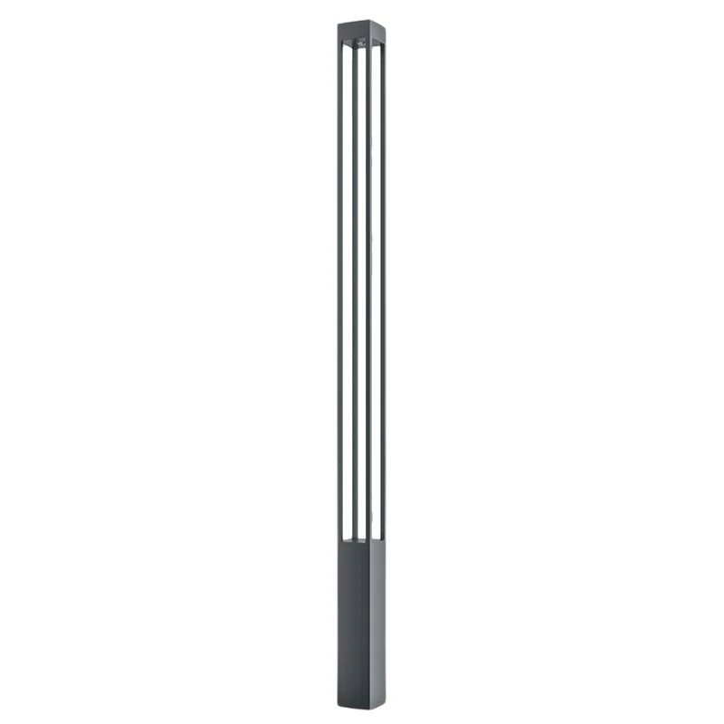 Elbe - Lampadaire LED architectural en acier, style contemporain