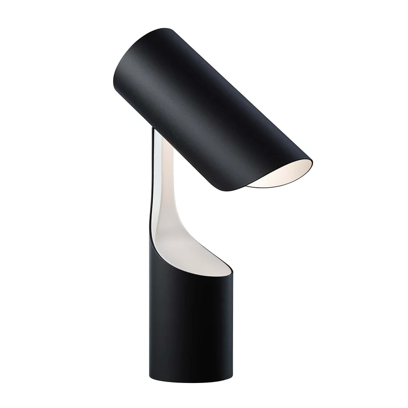 Model 353 Mutatio - Lampe à poser en acier laqué, style minimaliste