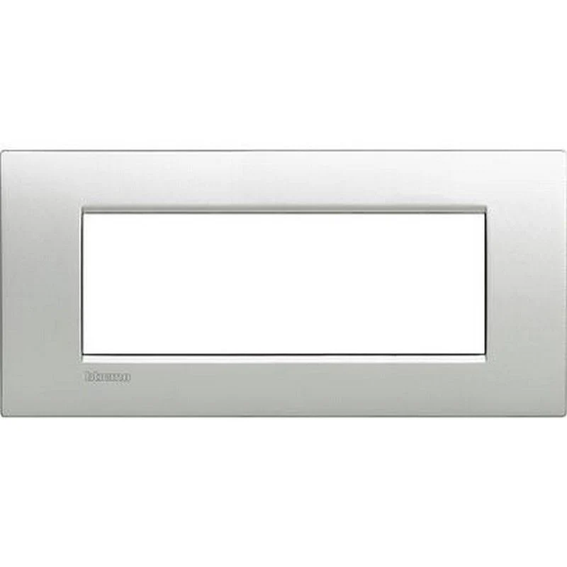 BTICINO LNC4807TE - Placca 7 Posti Quadra Tech LivingLight Air