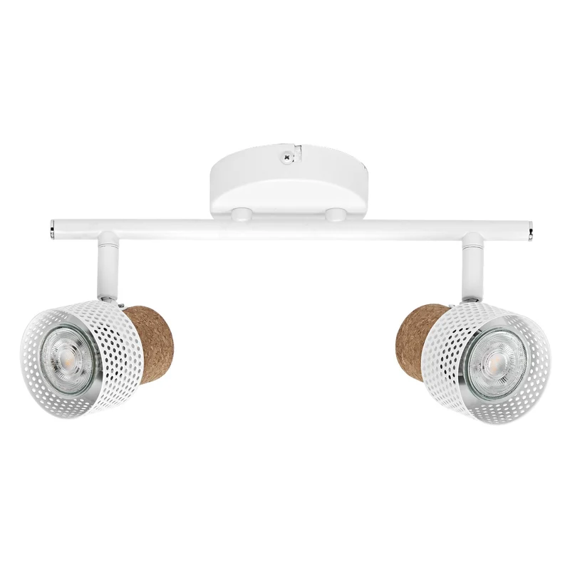 LEDVANCE DECOR SPOT CORK lampada da soffitto, 2 x 3,4W, 460lm, bianco