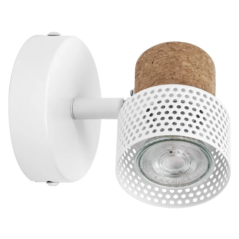 LEDVANCE DECOR SPOT CORK lampada da soffitto, 1 x 3,4W, 230lm, bianco