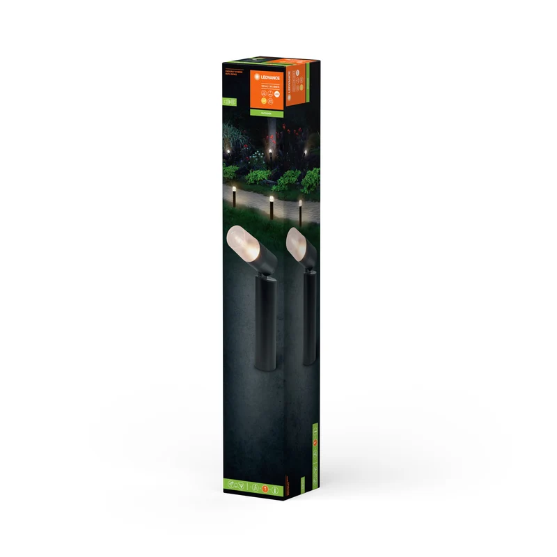 LEDVANCE ENDURA IBRIDO SOLARE ROTA Faretto da giardino, 1W, 40lm