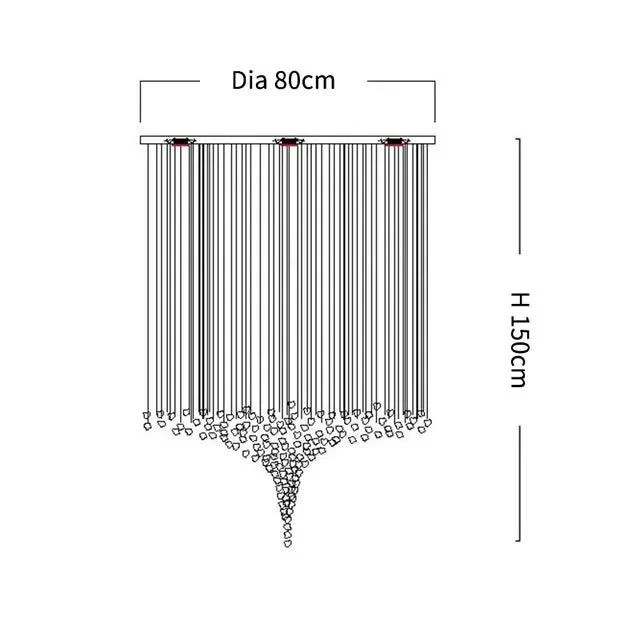 Luminaire Lustre / VELOURA