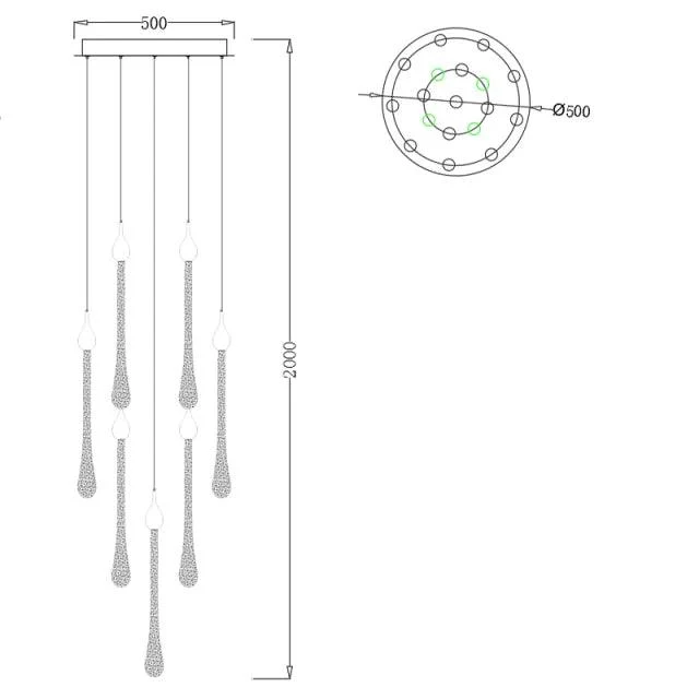 Luminaire Lustre / OPULIX