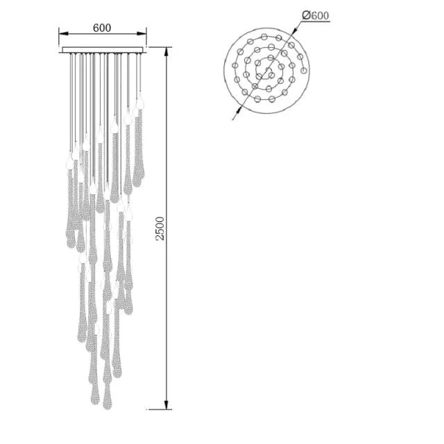 Luminaire Lustre / OPULIX
