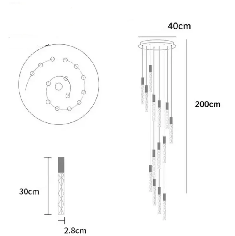 Luminaire Lustre / NOBLIX