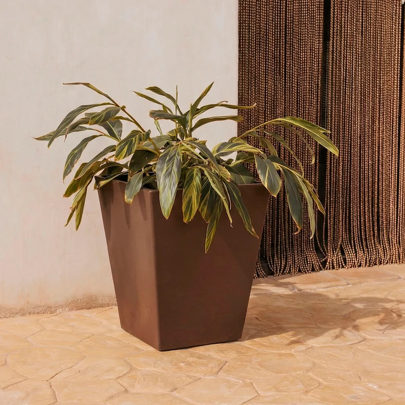 Vaso quadrato CALENDULA 50 Rustica
