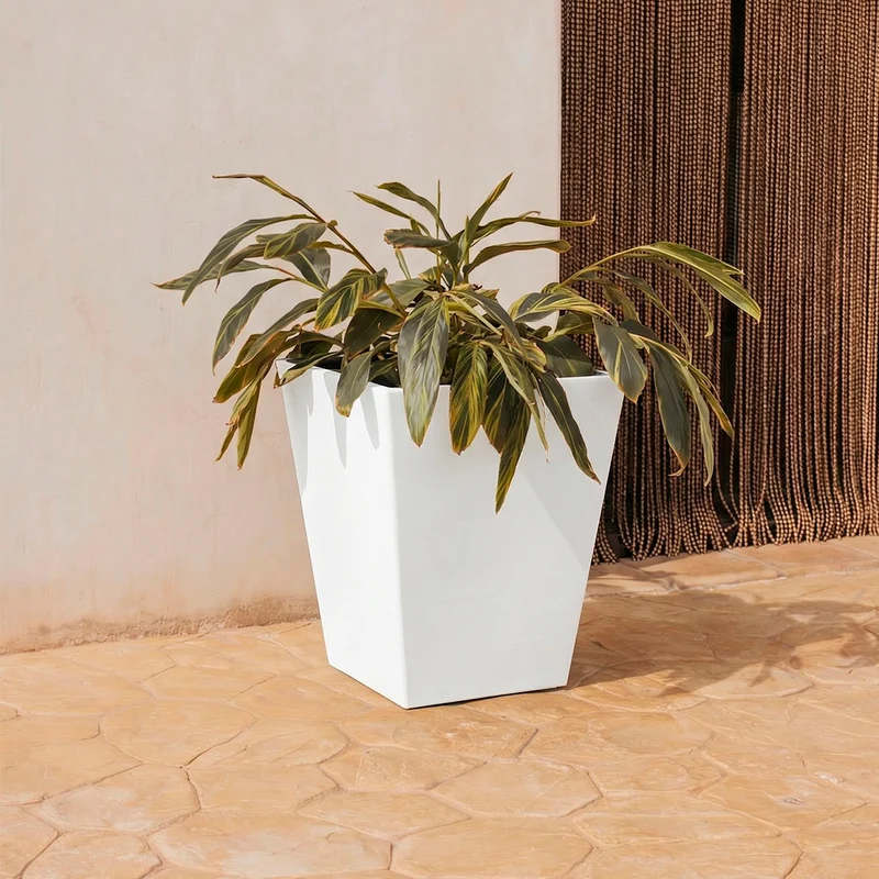Vaso quadrato CALENDULA 50 Rustica