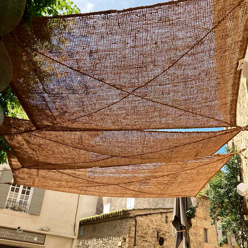 Tenda da sole, vela ombreggiante TURQUETA (fibra di cocco)