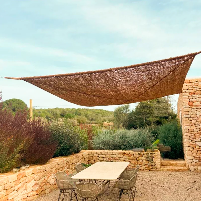 Tenda da sole, vela ombreggiante TURQUETA (fibra di cocco)