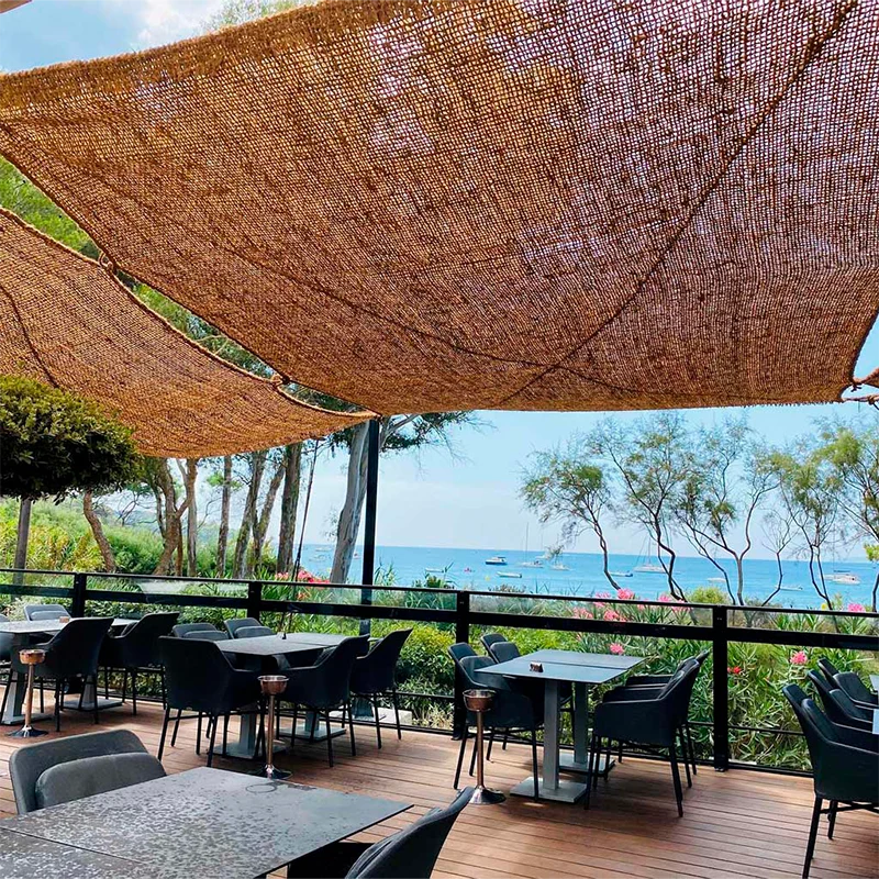 Tenda da sole, vela ombreggiante TURQUETA (fibra di cocco)