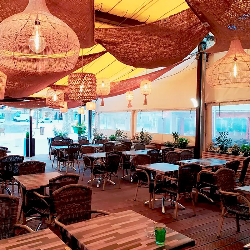 Tenda da sole, vela ombreggiante TURQUETA (fibra di cocco)