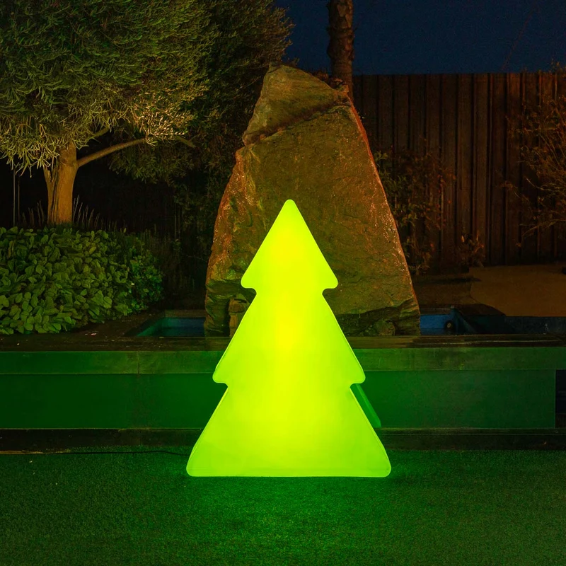 ALBERO DI NATALE CON LUCE PINUS VERDE 40
