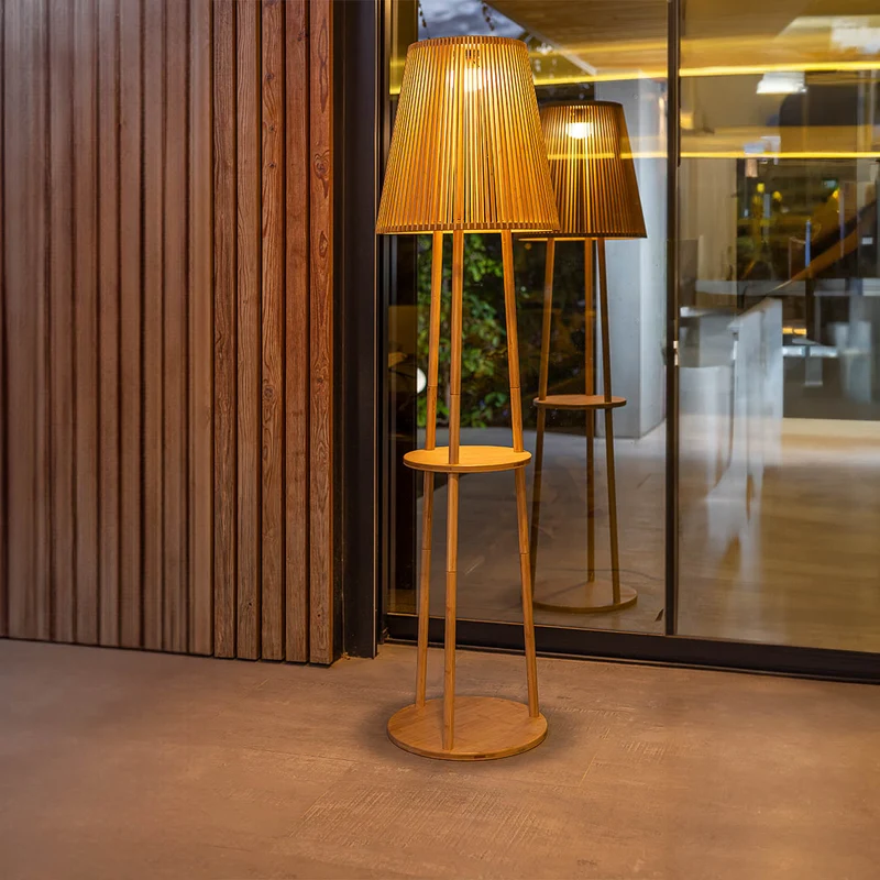 Lampada da terra senza filo con carica solare OKINAWA