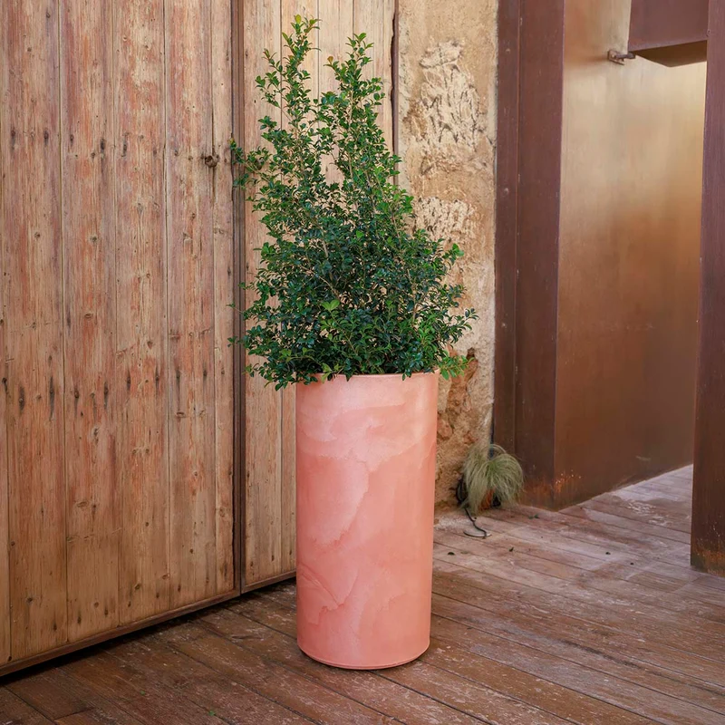 VASO CILINDRICA HORTENSIA 40 HIGH