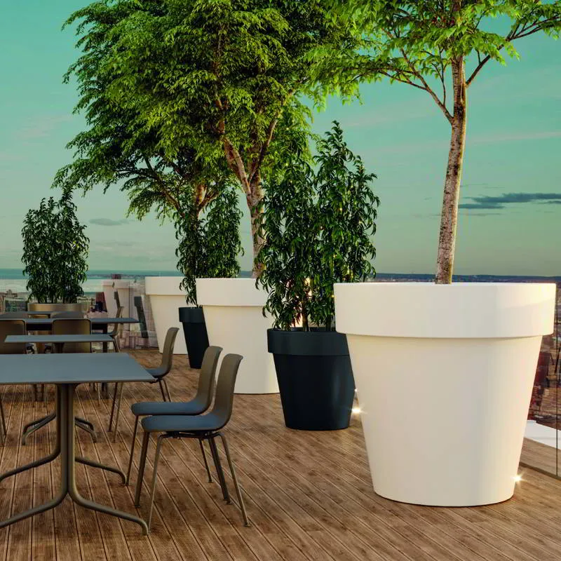 Vaso cilindrico MAGNOLIA 120CM