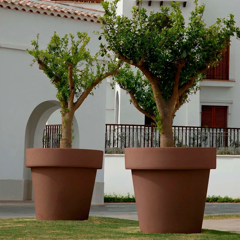 Vaso cilindrico MAGNOLIA 120CM