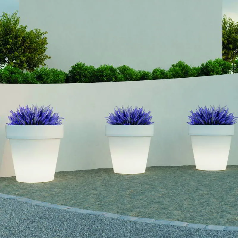 Vaso grande con luce MAGNOLIA 120CM