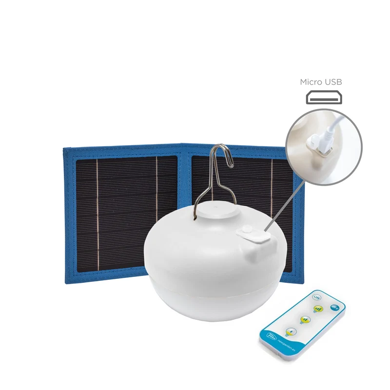 Lampadina portatile a carica solare CHERRY